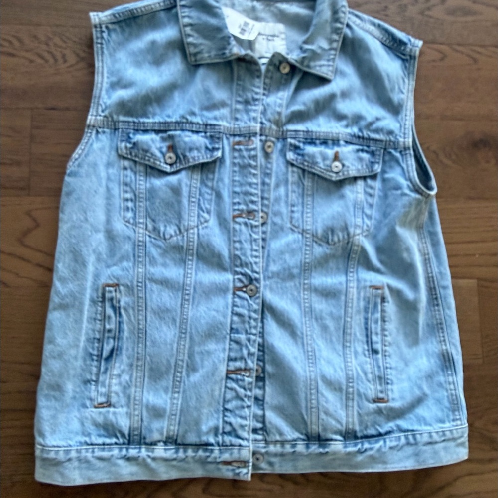 Abercrombie & Fitch Blue Denim Jacket